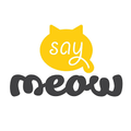 say meow