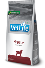 Сухий лікувальний корм для собак Farmina Vet Life Hepatic дієт. харчування, при хронічній печінковій недостатності, 2 кг PVT020535S фото