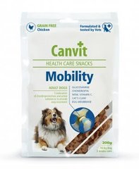 Ласощі для собак Canvit Mobility для поддежкі і відновлення опорно-рухового апарату, 200 г 83445 фото