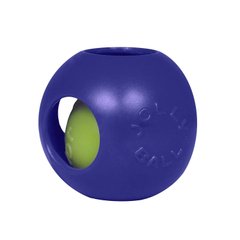 Іграшка для собак м'яч подвійний Джоллі Петс Тізер болл мала блакитна арт 1504BL 1504BL фото