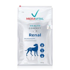 Сухий дієтичний корм Mera Dog Meravital Renal для підтримки функції нирок та при хронічній нирковій недостатності (без пшениці) 4025877002328 фото