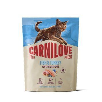 Сухий корм для стерилізованих котів Carnilove True Fresh Fish & Turkey Sterilised риба та індичка CL_173763 фото