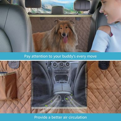 Чехол для автомобильного сидения Lassie Dog с сетчатым визуальным окном ZY-004 фото