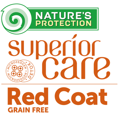 Сухий беззерновий корм для дорослих собак всіх порід з рудим забарвленням шерсті Superior Care Red Coat Grain Free Adult All Breeds with Salmon 4 кг NPSC47234 фото