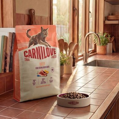 Сухий корм для стерилізованих котів Carnilove True Fresh Fish & Turkey Sterilised риба та індичка CL_173763 фото