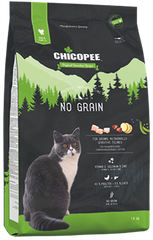 Беззерновой сухой корм для котов с чувствительным пищеварением Chicopee HNL Cat No Grain, цена | Фото