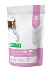 Сухий корм для цуценят всіх порід з ягнятиною Junior Lamb All Breeds 500г NPS45745 фото