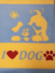 Килимок для собак Vetbed I LOVE DOG, 80х100 см VB-041 фото