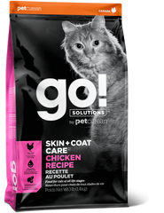 Сухой корм для котят и кошек GO! Solutions Skin+Coat Care Chicken Recipe с курицей, фруктами и овощами, цена | Фото