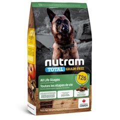 T26 Nutram Total Grain-Free Lamb & Lentils - беззерновий холістік корм для собак и цуценят (ягнята/чечевица) T26_(11.4kg) фото
