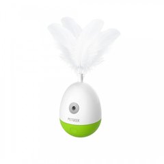 Іграшка для Котів Pet Geek "Лазерне Яйце" з Звуковим Ефектом і Лазерним Променем PetGeekK90759W фото