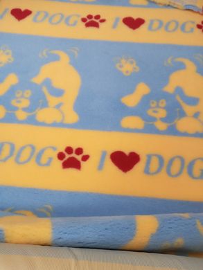 Килимок для собак Vetbed I LOVE DOG, 80х100 см VB-041 фото