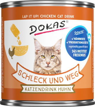Куриный напиток для кошек Dokas Schleck und Weg 205224 фото