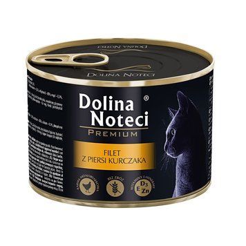 Консервований корм для котів Dolina Noteci Premium з філе курки DN 185 (127) фото