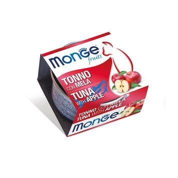 Влажный корм для кошек MONGE CAT Adult тунец с яблоком Monge_70013284 фото