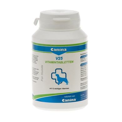 Витамины для собак Canina «V25» 30 таблеток, 100 г (мультивитамин) 110100 AD фото
