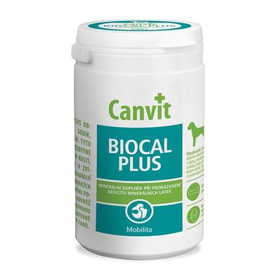 Пищевая добавка Canvit BIOCAL PLUS для собак, 1 кг, 1000 шт. 80337 фото