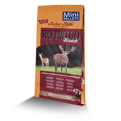 Сухий корм для собак міні порід (олень, качка, біла риба) Markus-Muhle Mini ROTWILD Hirsch LF-D1128-5 фото