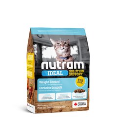 I12 Nutram Ideal Solution Support Weight Control - холістік корм для котів з надмірною вагою (курка / горох) I12_(1,13kg) фото