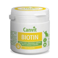Вітамінний комплекс для котів Canvit Biotin, 100 г, 100 шт. 80356 фото