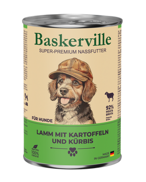 Влажный корм для собак Baskerville с бараниной, картофелем и тыквой 1004229 /21525 фото