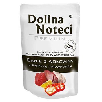 Пауч Dolina Noteci Premium Danie для дорослих собак усіх порід, яловичина з паприкою талокшиною DN 100 (226) фото