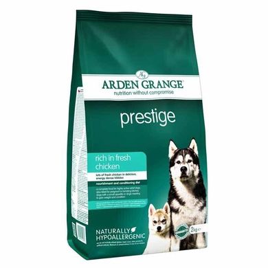 AG Adult Prestige chicken Корм сухий для дорослих собак з підвищеними енергетичними потребами зі свіжим куркою і рисом "Престиж" AG610285 фото