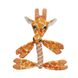 Игрушка для собак пищалка хрустящая нейлон Джолли Петс маленькая Жираф арт FHG5 FHG5 фото