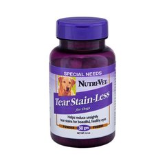 Добавка Nutri-Vet Tear Stain-Less проти сліз для собак, 15 г 29012 фото