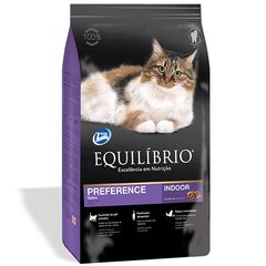 Сухой суперпремиум корм для привередливых котов Equilibrio Cat Adult Preference, цена | Фото
