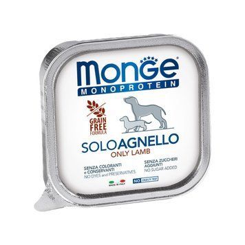 Влажный корм для собак Monge Dog SOLO 100% ягненка Monge_70014151 фото