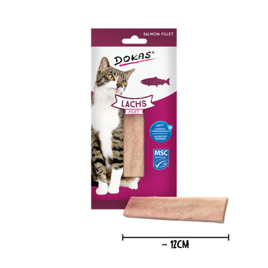 Лакомство для кошек Dokas Lachs Filet (Филе лосося) 203541 фото