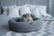 Лежак Harley&Cho Bagel Fur для собак і котів овальний HC-3700003 фото 11