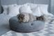 Лежак Harley&Cho Bagel Fur для собак і котів овальний HC-3700003 фото 16