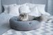 Лежак Harley&Cho Bagel Fur для собак і котів овальний HC-3700003 фото 8