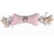 Мягкая плюшевая кость для щенков Flamingo Puppy Plush Bone 511796-pink фото