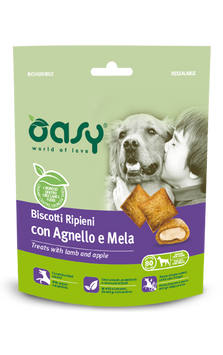 Лакомства для собак OASY DOG TREATS Ягненок и яблоко oasy_3017346205 фото