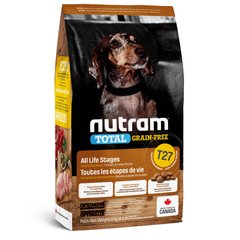 T27 Nutram Total Grain-Free Turkey & Chicken Small Breed - беззерновой холистик корм для собак и щенков мелких пород (индейка/курица) T27_(2kg) фото