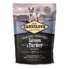 Сухой корм для щенков всех пород Carnilove Salmon & Turkey Puppy (лосось и индейка), цена | Фото