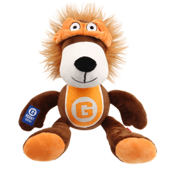 Іграшка для Собак Agent Gigwi Плюшевий Лев з пищалкою і тенісним м'ячем 28 см Gigwi8087 фото