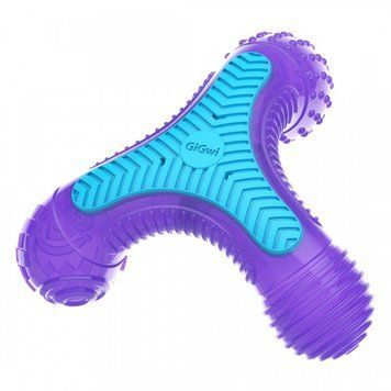 Іграшка для Собак GiGwi Multi Sounds Кістка Мультизвукова 3в1 11 см Gigwi8491 фото
