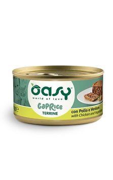 Влажный корм для кошек OASY CAT Wet Курица с овощами (терин) oasy_4329512159 фото