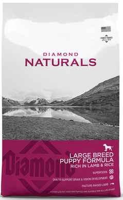 Сухой корм для щенков и юниоров крупных пород Diamond Naturals Puppy Large Breed Lamb&Rice dn10062-HT28 фото