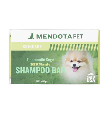 Органічний шампунь для свіжості шерсті DERMagic Organic Shampoo Bar Chamomile Sage з ромашкою і шавлією, 105 г D4450 фото