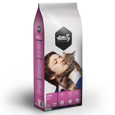Сухой корм для котов всех пород Amity ECO Cat Mix 129   ECO MIX 20KG фото
