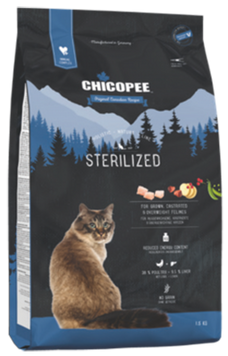 Сухий корм для стерилізованих котів і котів Chicopee HNL Cat Sterilized 018166 фото