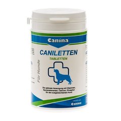 Вітамінно-мінеральний комплекс для дорослих собак Canina «Caniletten» 150 таблеток, 300 г (вітаміни та мінерали) 120307 AD фото