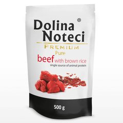 Пауч Dolina Noteci Premium Pure для собак алергіків з яловичиною та корич. рисом DN 500 (939) фото