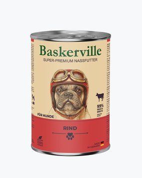 Вологий корм для собак Baskerville з яловичиною 1004231 /21539 фото