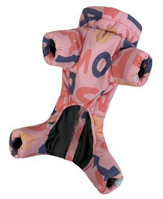 Зимний комбинезон Comfort розовые буквы R-53 R-53/1 фото